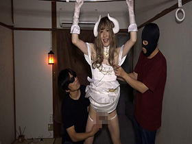 金沢 ド素人女装子SNSで自ら応募してきたアナルに異物挿入でヨガるドマゾ穴狂い男子　サンプル画像05